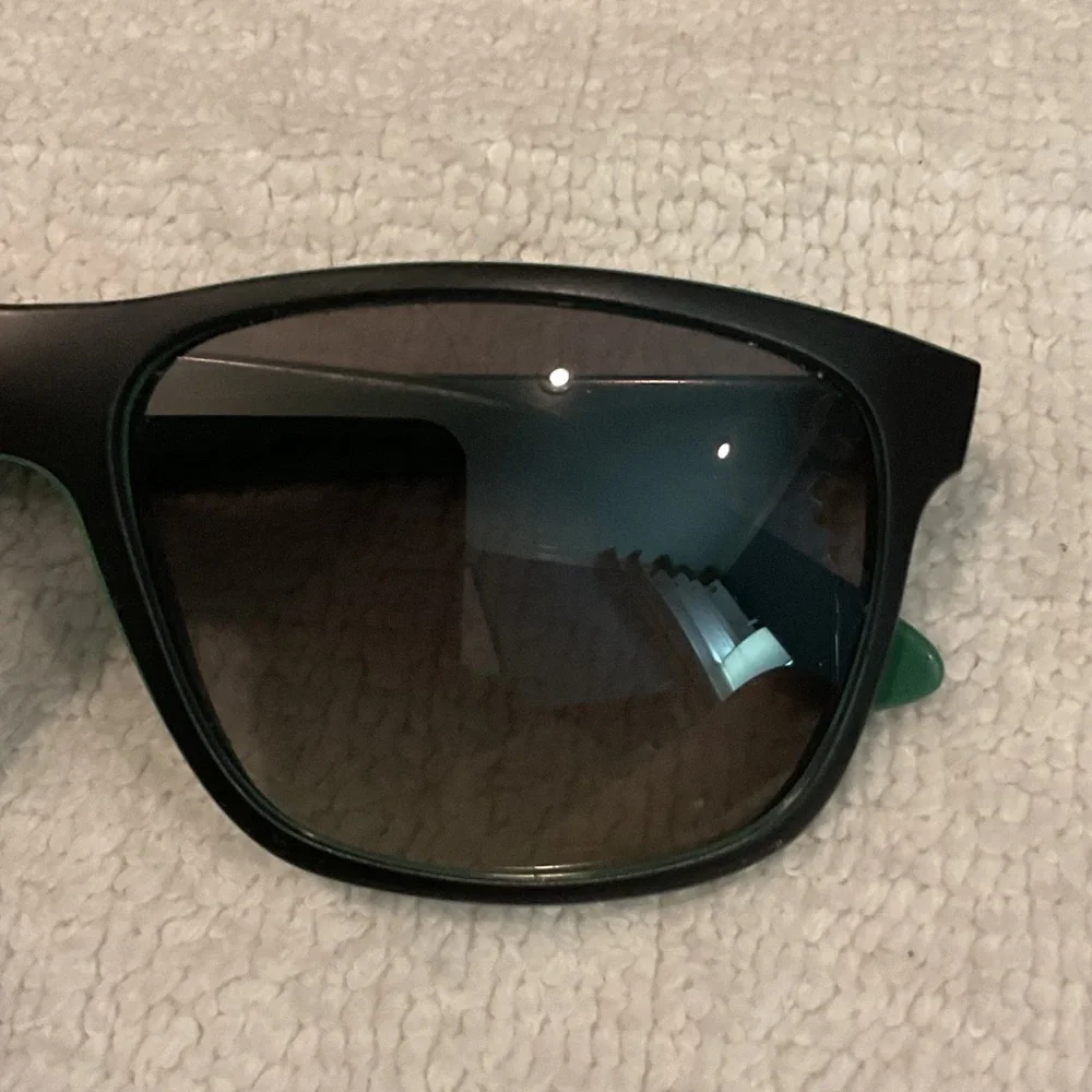 Ray-Ban Black and Green Sunglasses